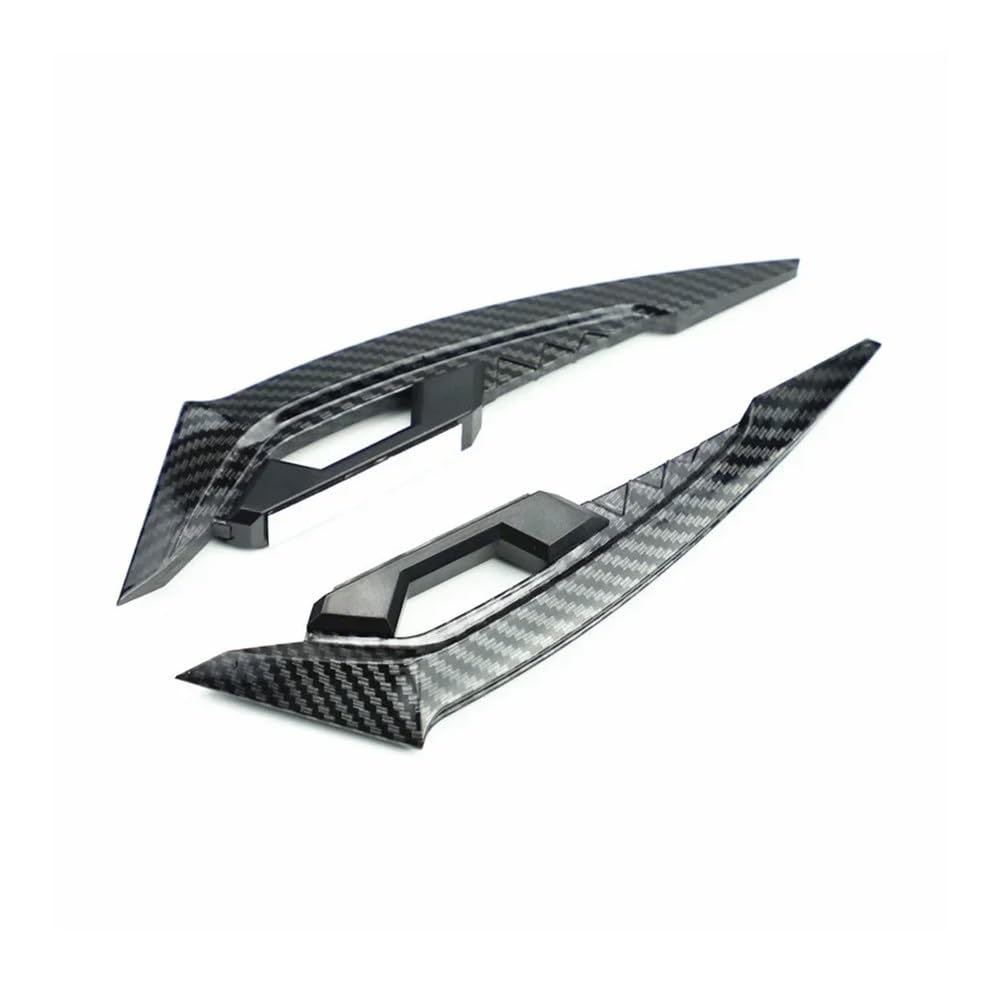 Motorräder Seitenwinglet 2PCS Motorrad Front Verkleidung Winglets Universal Seite Spoiler Dynamische Flügel Aufkleber Motorrad Winglet Aerodynamische Seitenwindflosse von YIFANGK