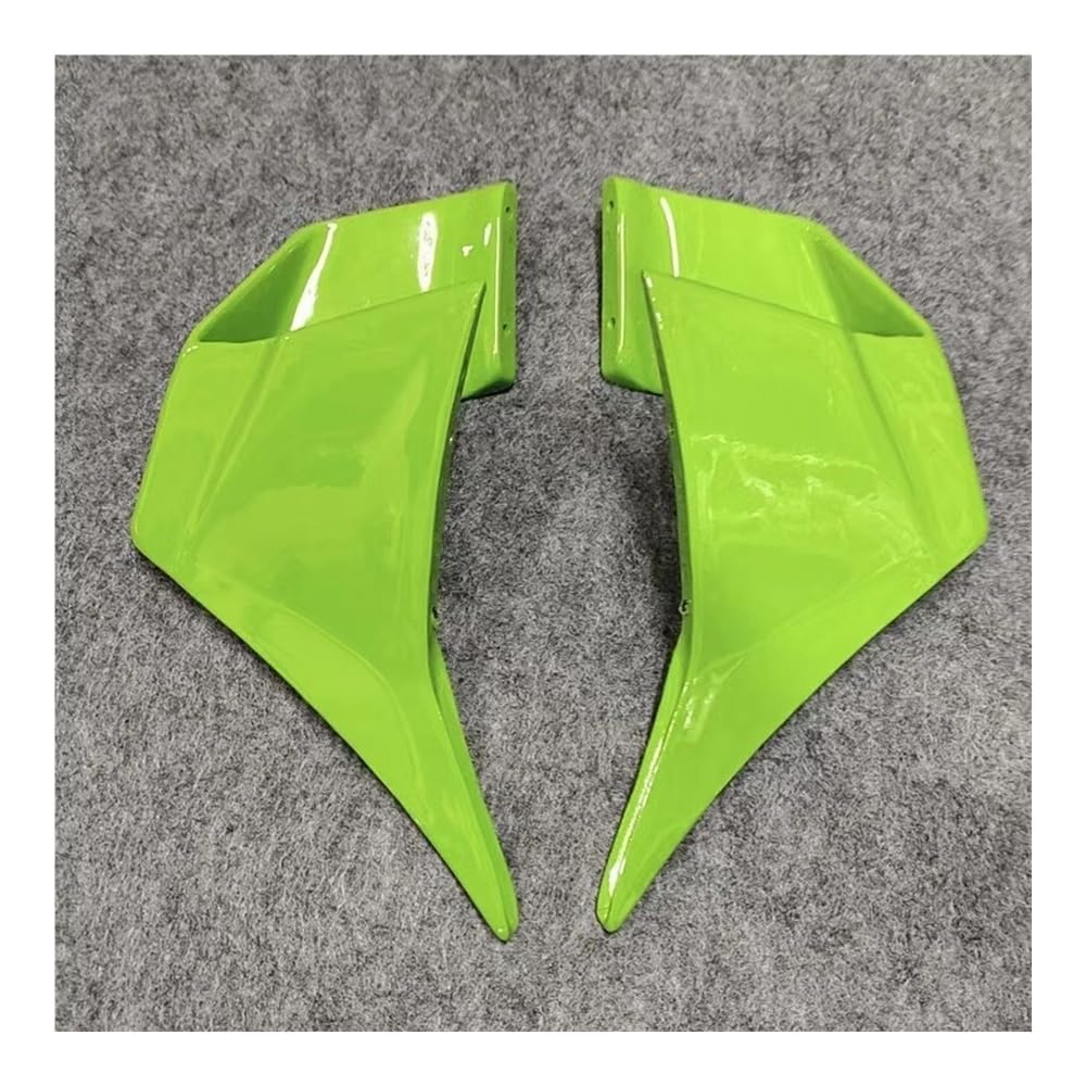 Motorräder Seitenwinglet Festflügelwind Für Ninja 400 Für Ninja400 Motorradverkleidung Aerodynamische Winglet Windschutzscheibe Spoiler Für 400 2018-2023 Seitenwindflosse von YIFANGK