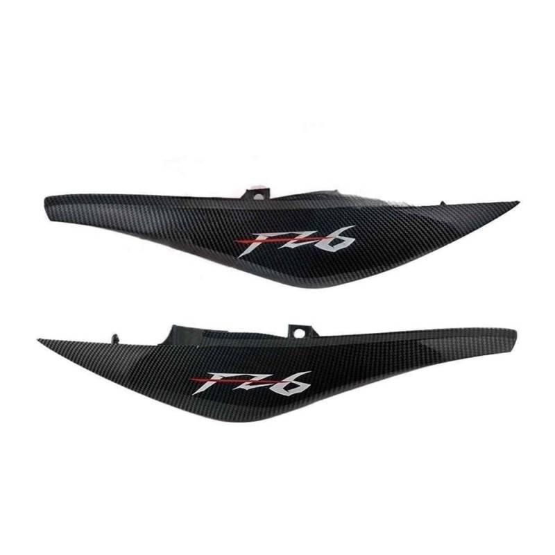 Motorräder Seitenwinglet Für FZ6 2007-2009 Körper Verkleidung Drehzahlmesser Fall Abdeckung Seite Oberen Schwanz Sitz Scheinwerfer Oberen Seite Halterung Seitenwindflosse von YIFANGK