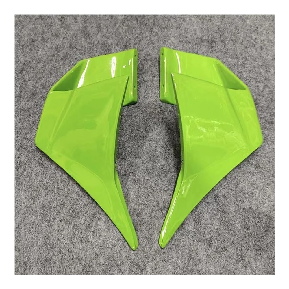 Motorräder Seitenwinglet Für Für Ninja 400 Für Ninja400 2018 2019 2020 2021 2022 2023 Motorrad Winglet Wind Flügel Verkleidung Windschutzscheibe Spoiler Seitenwindflosse von YIFANGK