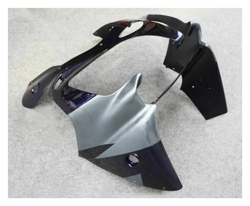 Motorräder Seitenwinglet Für Für Ninja ZX9R 2000 2001 Front Upper Verkleidung Scheinwerfer Gugel Nase Motorrad Zubehör ZX-9R ZX 9R 00 01 Seitenwindflosse von YIFANGK
