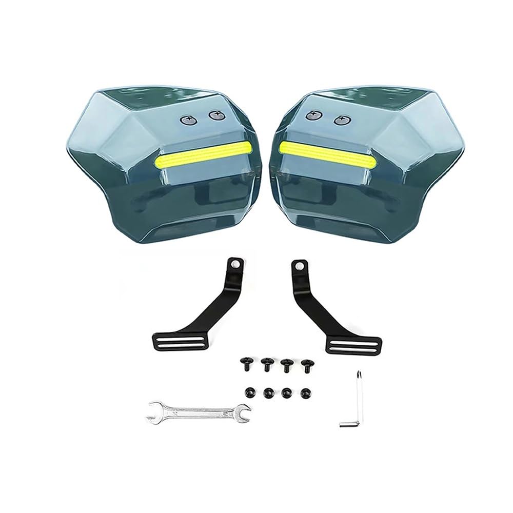 Motorräder Seitenwinglet Motorrad 1 Set Wind Regen Und Sonnenschutz Handschutz Für ATV Roller Motorrad Mit Nacht Reflektierende Streifen Seitenwindflosse Motorräder Seitenwinglet Motorrad 1 Set Wind Regen Und Sonnenschutz Handschutz Für ATV Roller Motorrad Mit Nacht Reflektierende Streifen Seitenwindflosse von YIFANGK