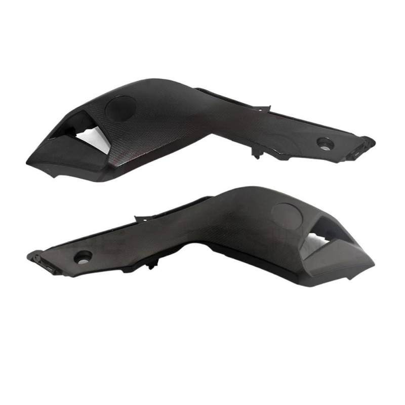 Motorräder Seitenwinglet Motorrad-Fronttank-Seitenverkleidungsabdeckung Verkleidungsseite Für MT07 FZ07 2014 2015 2016 Motorradzubehör Seitenwindflosse von YIFANGK
