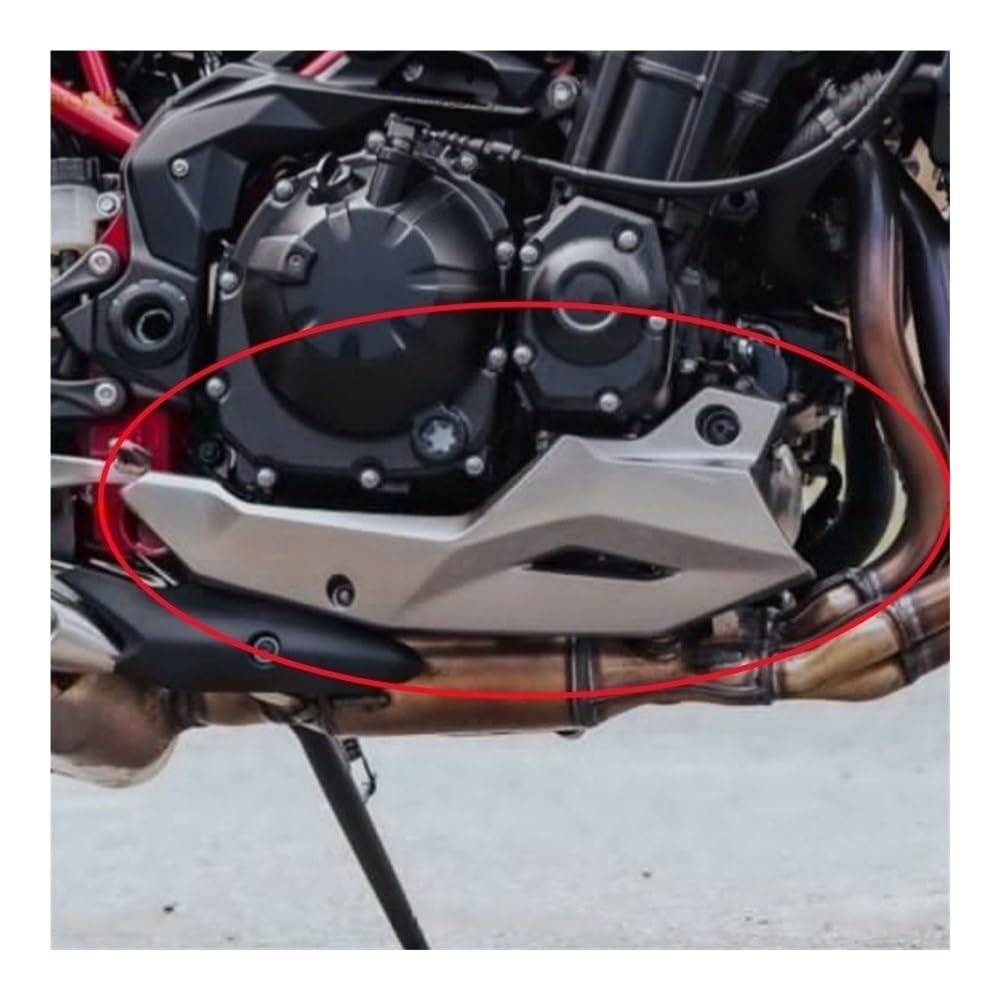 Motorräder Seitenwinglet Motorrad Motor Bellypan Unteren Spoiler Cowling Schutz Verkleidung Fit Für Z900 2020 2021 2022 2023 Seitenwindflosse von YIFANGK