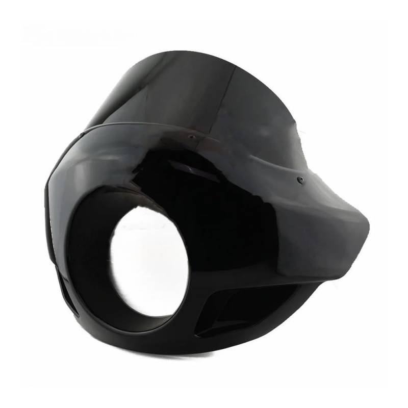 Motorräder Seitenwinglet Motorrad Scheinwerfer Verkleidung Maske Scheinwerfer Windschutzscheibe Abdeckung Für Für Sportster Eisen Für Dyna FX XL 883 1200 Seitenwindflosse von YIFANGK