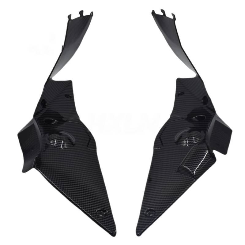 Motorräder Seitenwinglet Motorrad Seitenrahmen Panel Hand Seite Fußstütze Verkleidung Panel Abdeckung Für ER6F EX650 ER6 F 2009 2010 2011 Seitenwindflosse von YIFANGK