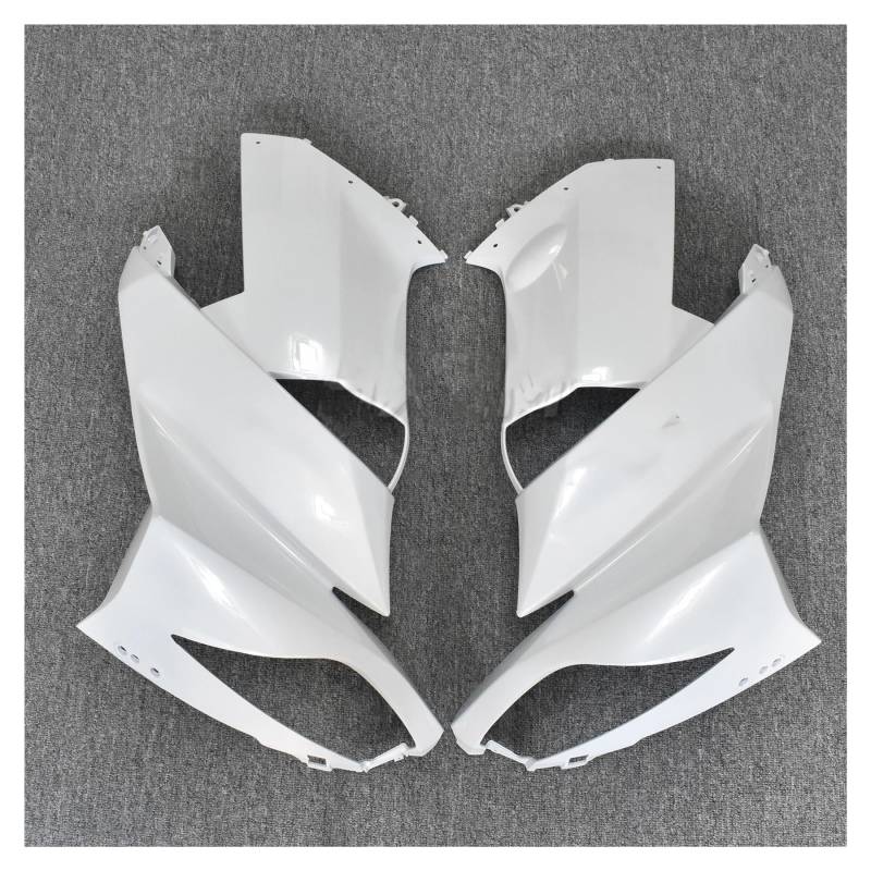 Motorräder Seitenwinglet Motorrad Seitenrahmen Panel Hand Seite Fußstütze Verkleidung Panel Abdeckung Für ER6F EX650 ER6 F 2009 2010 2011 Seitenwindflosse von YIFANGK