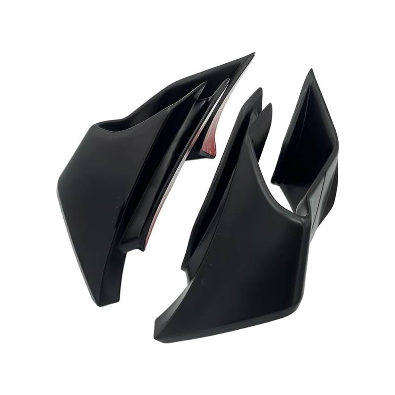 Motorräder Seitenwinglet Motorrad Verkleidung Fest Für YZF-R1/R1M 2021-2023 Motorrad Verkleidung Festen Flügel Aerodynamik Spoiler Flügel Seitenwindflosse von YIFANGK