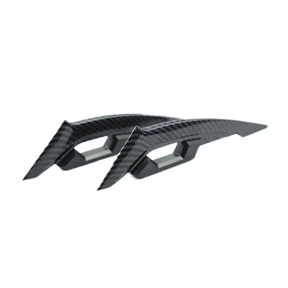 Motorräder Seitenwinglet Motorrad Winglets Motorrad Vorderseite Spoiler Aerodynamischer Flügelsatz Motorrad Fester Windflügel Dekoration Universal Seitenwindflosse Motorräder Seitenwinglet Motorrad Winglets Motorrad Vorderseite Spoiler Aerodynamischer Flügelsatz Motorrad Fester Windflügel Dekoration Universal Seitenwindflosse von YIFANGK