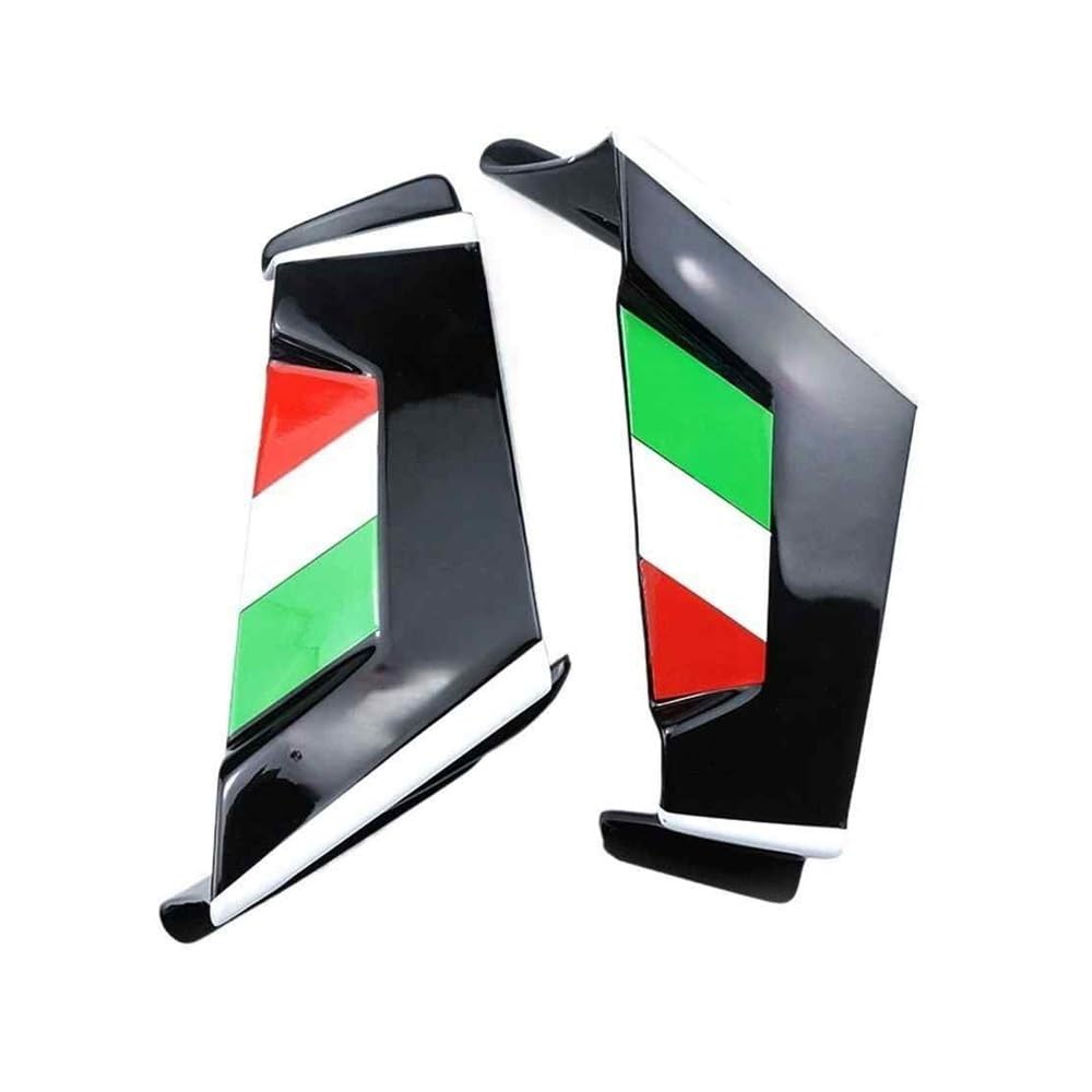 Motorräder Seitenwinglet Winglet Aerodynamische Flügel Deflektor Spoiler Für RS660 RS 660 Für Tuono 660 2021-2023 Motorrad Verkleidung Seite Seitenwindflosse von YIFANGK