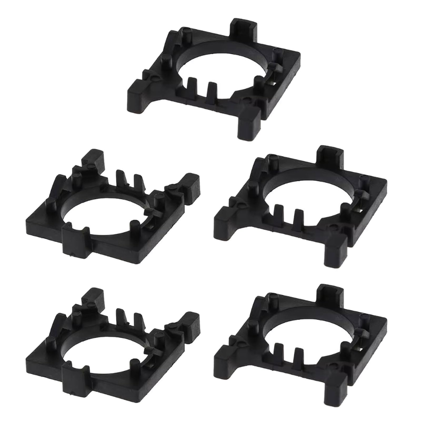 YIGZYCN 5 x Scheinwerfer-Lampenhalterungs-Clip-Adapter-Sockel für MK2 Auto-LED-Leuchtmittelhalter, Ersatzzubehör von YIGZYCN
