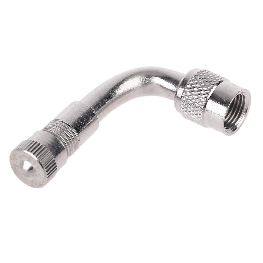 YIGZYCN 90 Grad Gebogen Für Adapter Reifen Rohr Für Extender Verlängerung Adapter Für LKW Auto Fahrrad Rad Adapter von YIGZYCN