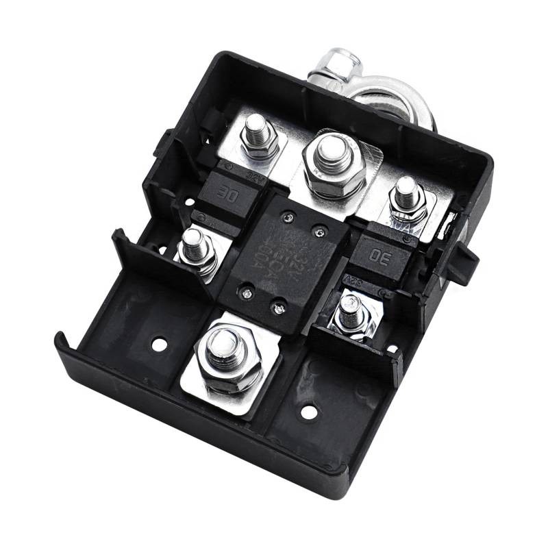 YIGZYCN Anschlüsse des Automatenanschlusses Mit Integrierten Sicherungen 32 V/400A Kleinwagen Sicherungen Für Stabile Elektrische Systeme von YIGZYCN