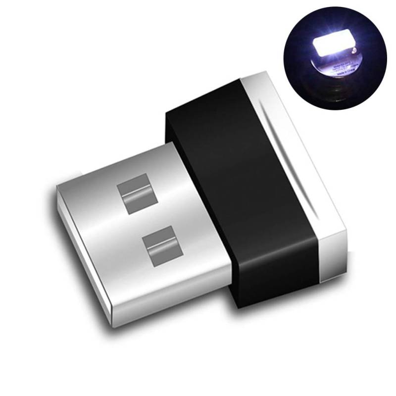 YIGZYCN Mini USB Licht LED Autolicht Modellierungslicht Kfz Innenraum USB Lampe Zimmer Nachtlampe Cyber ​​Black Friday Metall Klappklammern Büroklammern Federklammern Klammern Binderklammern von YIGZYCN