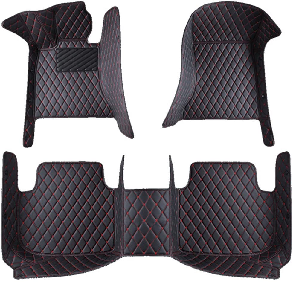 Maßgeschneidert Leder Auto Fußmatten, für Lexus UX 250H ab 2018 Wagen wasserdichtem Feuchtigkeit Vorderseite und Rückseite Seat Fussmatten Zubehör von YIHANBRI