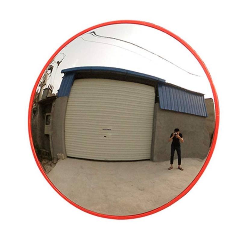 Outdoor-Verkehr mit Weitwinkelobjektiv, Eckspiegel unterirdischer Garagenspiegel Innen- und Outdoor-Straßenverkehr mit Weitwinkel-Objektiv-Diebstahlspiegel klarer Blick auf Garage und Einfahrt Park von YIHANSS