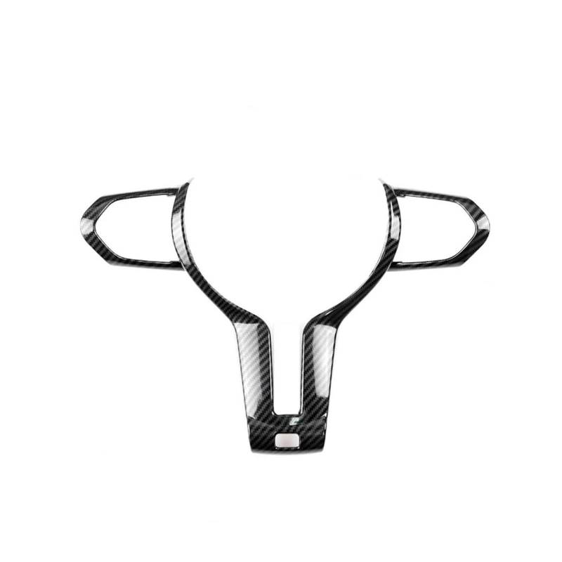 Lenkradbezug Carbon-Faser-Stil Vorne Lenkradabdeckung Trim Für B&MW F22 F23 F30 F31 F34 F32 F33 F10 F15 X5 F16 X6 2015–2017 Lenkrad Aufkleber(Big) von YIJIAVSX