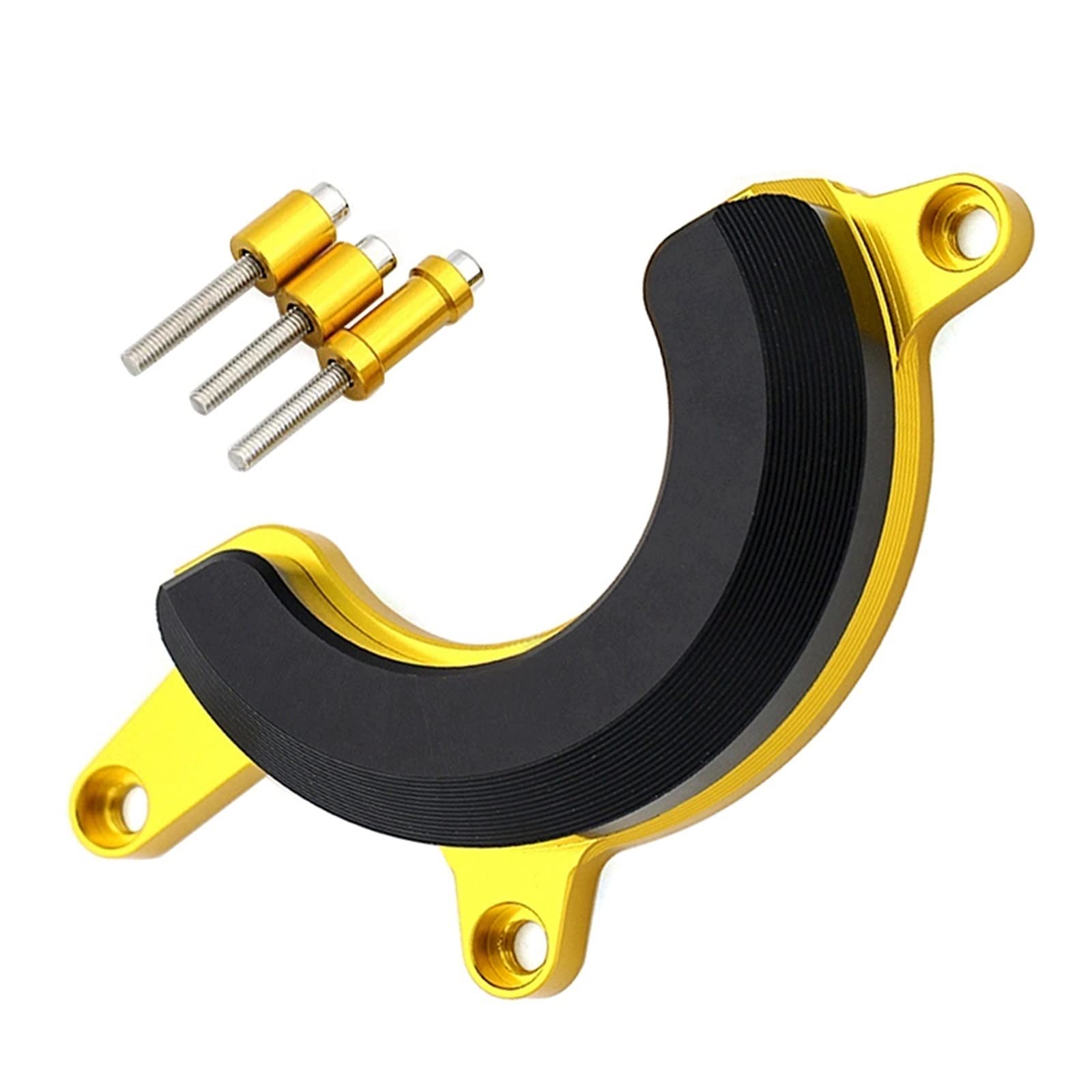 YIJIEBAO CNC Motor Stator Cover Guard Crash Pads Frame Case Slider Protector Fit for CB650R Neo Sports Cafe 2019 2020 CB650 R CB 650R Motorrad-Motorschutz(Gold) von YIJIEBAO