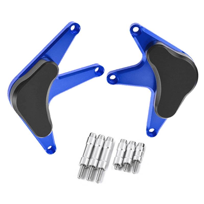 YIJIEBAO FIT for CBR1000RR CBR 1000 RR 2008 2009 2010 2011 2012 2013-2017 Links Rechts Motor Stator Guard Cover Frame Slider Crash Pad Motorrad-Motorschutz(Blue) von YIJIEBAO