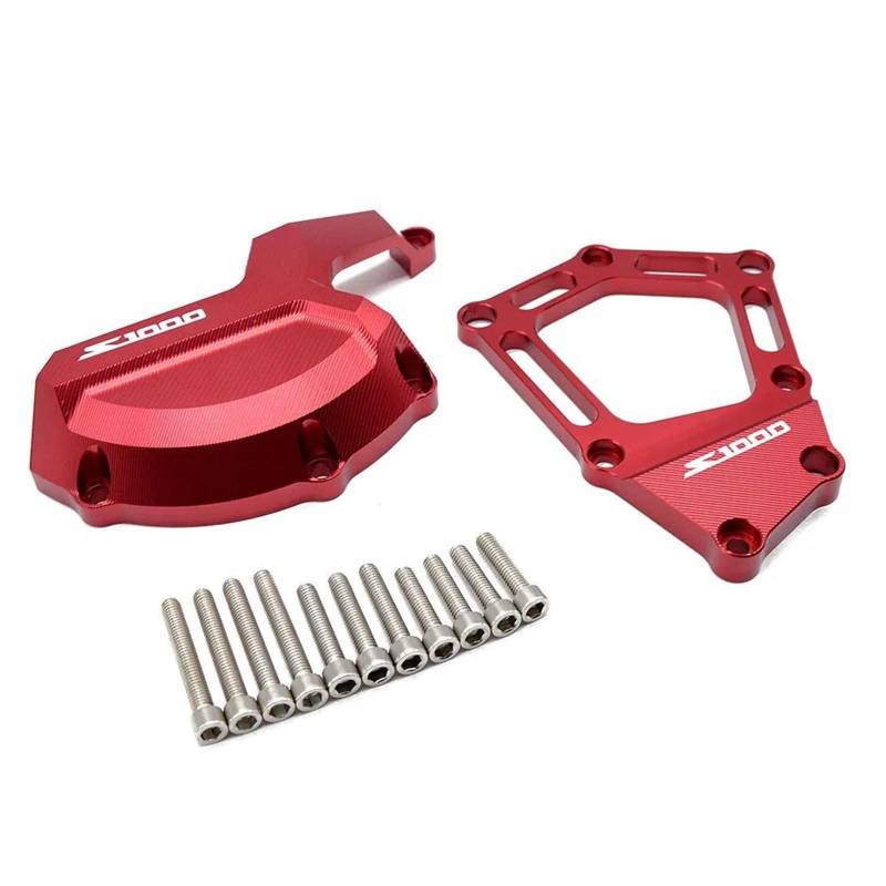 YIJIEBAO Fit for BMW S1000RR HP4 K42 K46 Motorrad Motor Saver Stator Schutz Fall Schutz Abdeckung Fit for BMW S 1000 RR HP4 K42 K46 2009-2016 Motorrad-Motorschutz(Red) von YIJIEBAO