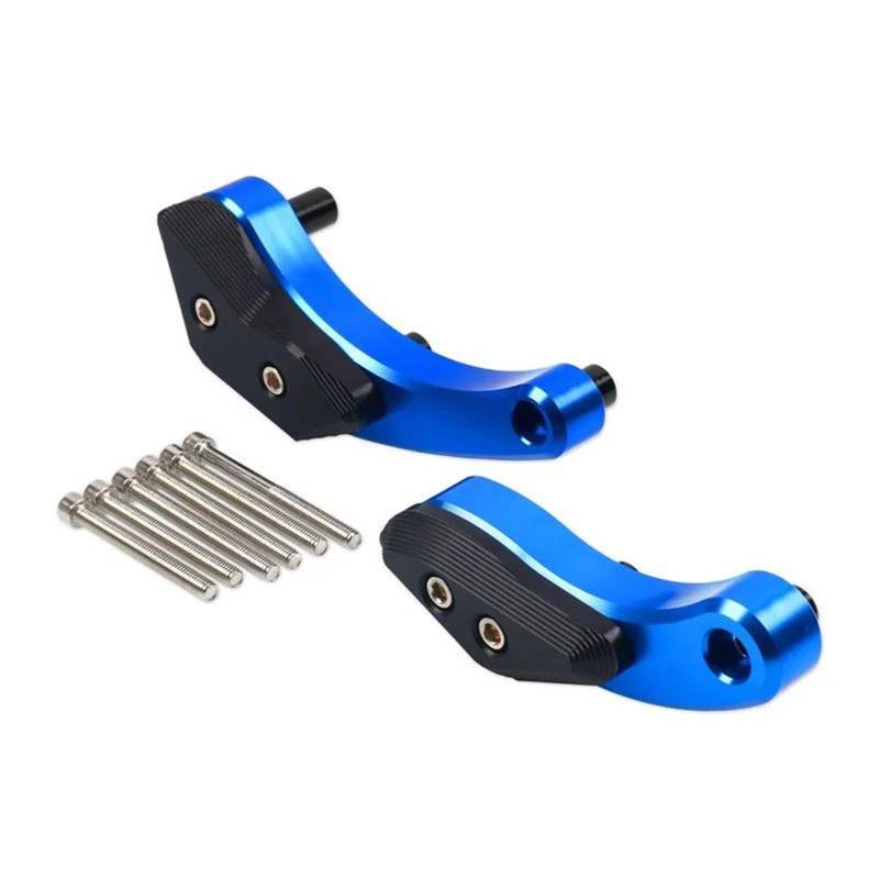 YIJIEBAO Fit for BMW S1000RR S1000 RR 2019-2023 Motorrad Zubehör CNC Aluminium Motor Stator Abdeckung Schutz Crash Pad Slider Schutz Motorrad-Motorschutz(Blue) von YIJIEBAO