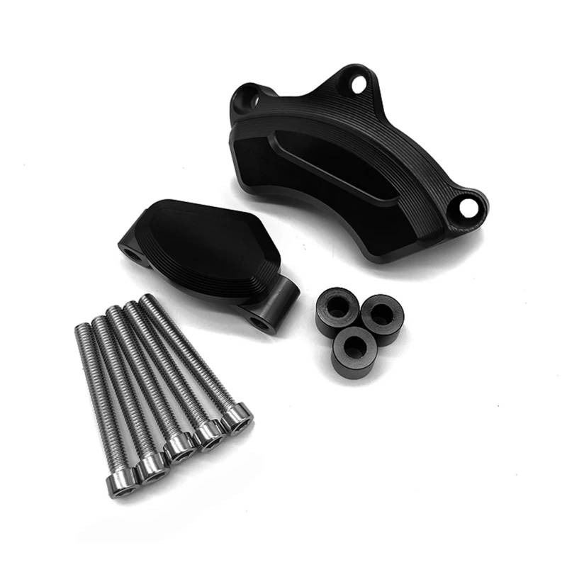 YIJIEBAO Fit for BMW S1000RR S1000R K67 2020 2021 2022 2023 Motorrad Crash Pad Motor Stator Rahmen Slider Fallen Schutz Abdeckung Schutz Motorrad-Motorschutz(Black) von YIJIEBAO
