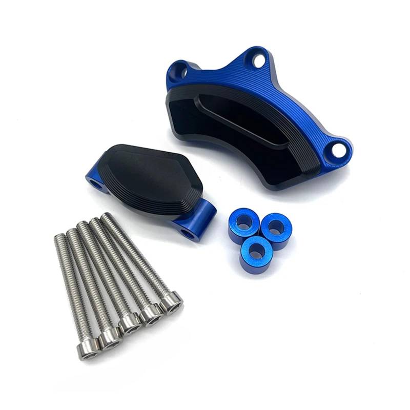YIJIEBAO Fit for BMW S1000RR S1000R K67 2020 2021 2022 2023 Motorrad Crash Pad Motor Stator Rahmen Slider Fallen Schutz Abdeckung Schutz Motorrad-Motorschutz(Blue) von YIJIEBAO