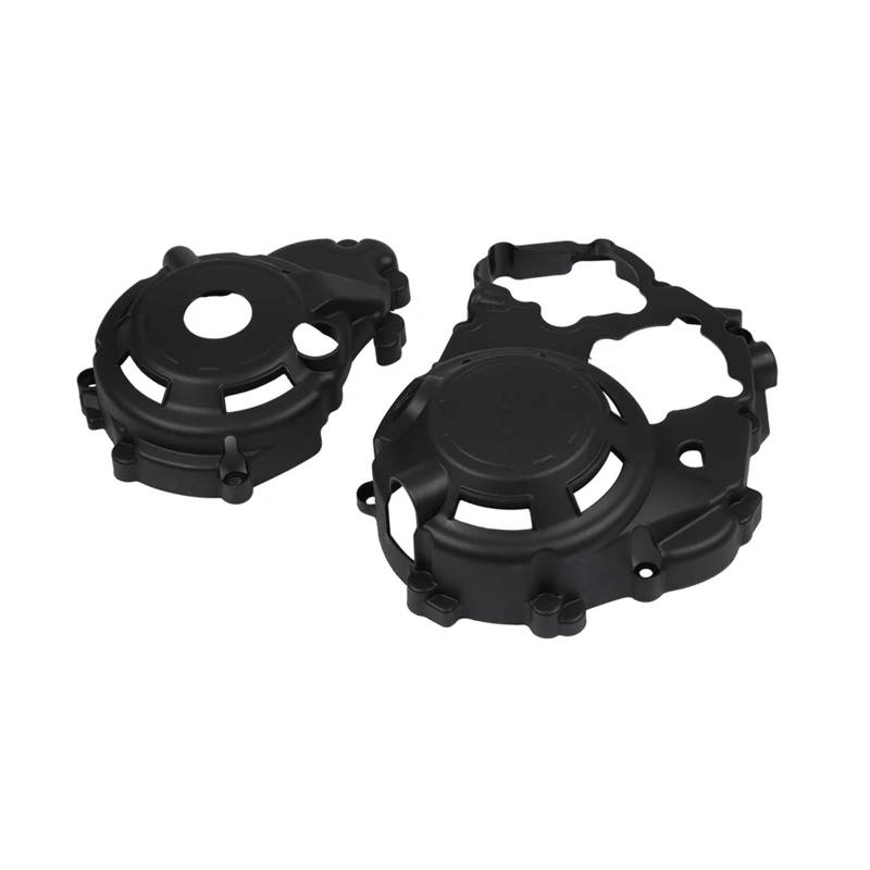 YIJIEBAO Fit for CRF300L CRF300 Rally CRF 300 L 300L 2021 2022 2023 Motorrad Zubehör Motor Stor Schutz Slider Schutz Abdeckung Motorrad-Motorschutz(Black) von YIJIEBAO