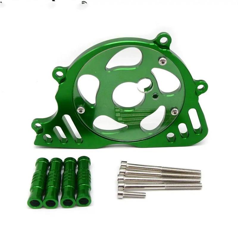 YIJIEBAO Fit for Kawasaki Z1000 2010-2017 2018 2019 2020 2021 Motorrad Zubehör Kettenrad Kettenschutz Sensor Abdeckung Schutzschild Motorrad-Motorschutz(Green) von YIJIEBAO
