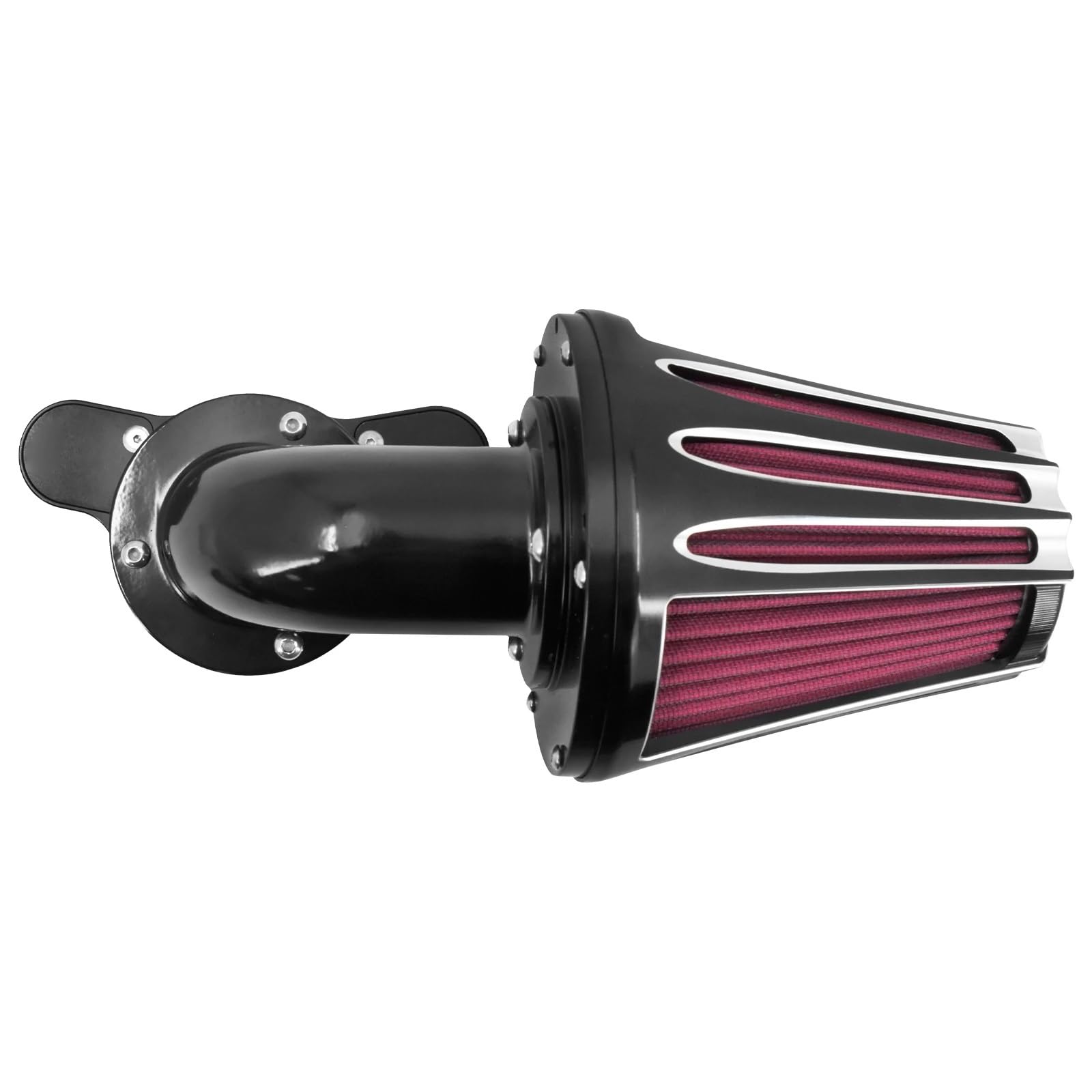 YIJIEBAO Motorrad CNC Luftfilter Ansaugfilter Rot Passend for Harley Sportster XL 72 883 1200 SuperLow Roadster Custom Iron Forty Eight 04-22 YIJIEBAO Motorrad CNC Luftfilter Ansaugfilter Rot Passend for Harley Sportster XL 72 883 1200 SuperLow Roadster Custom Iron Forty Eight 04-22 von YIJIEBAO