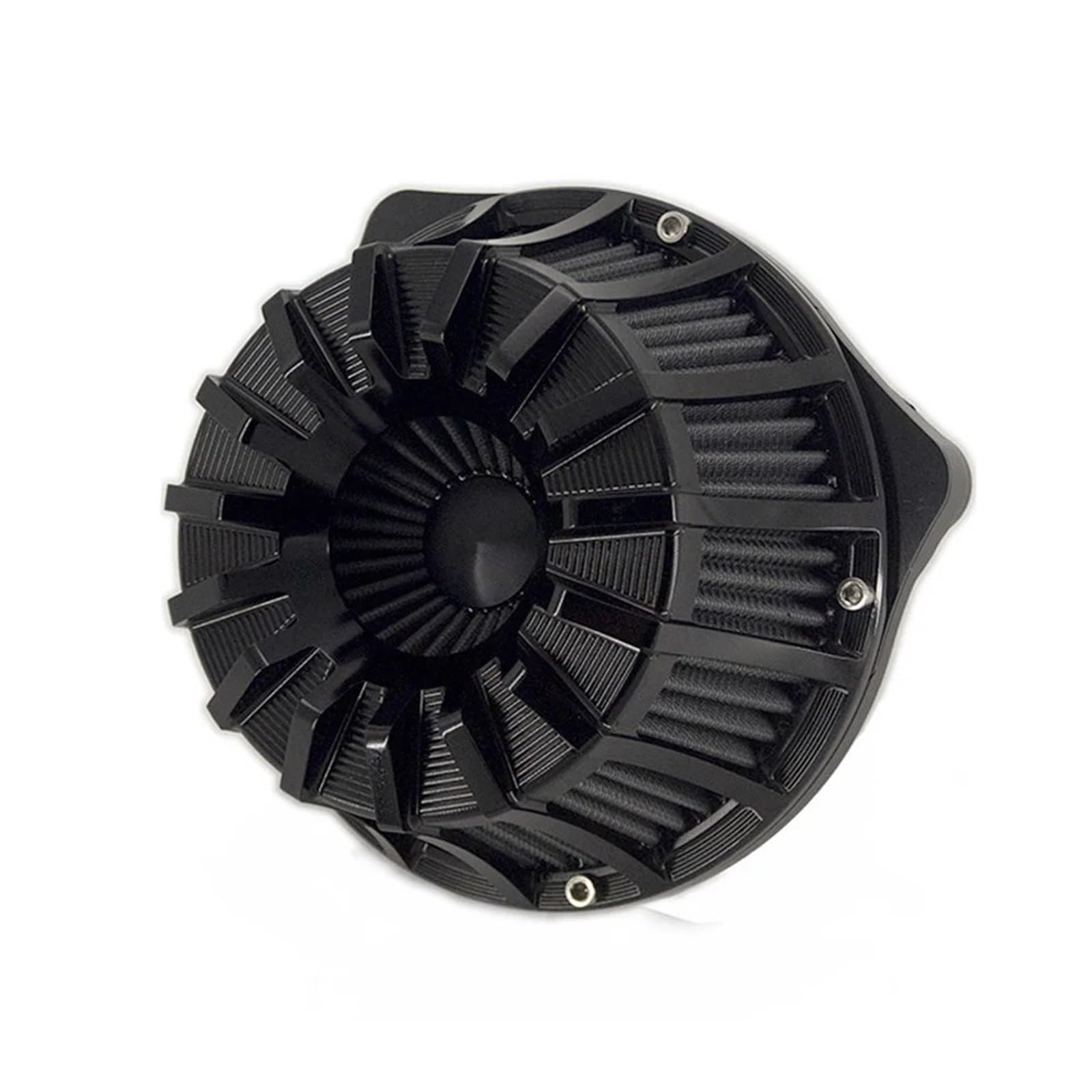 YIJIEBAO Motorrad CNC Luftfilter Reiniger Ansaugfilter Passend for Harley Sportster XL1200 Touring Road Glide Street Glide Dyna Fatboy Softail(Air Filters D) von YIJIEBAO