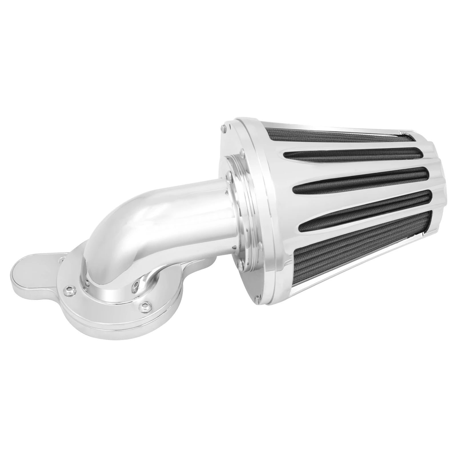 YIJIEBAO Motorrad CNC Luftfilter Reiniger Kits Intake Fit for Harley Sportster XL Touring Road Glide Ultra Begrenzte Softail Deluxe Dyna FXDLS(Air Cleaner A) von YIJIEBAO