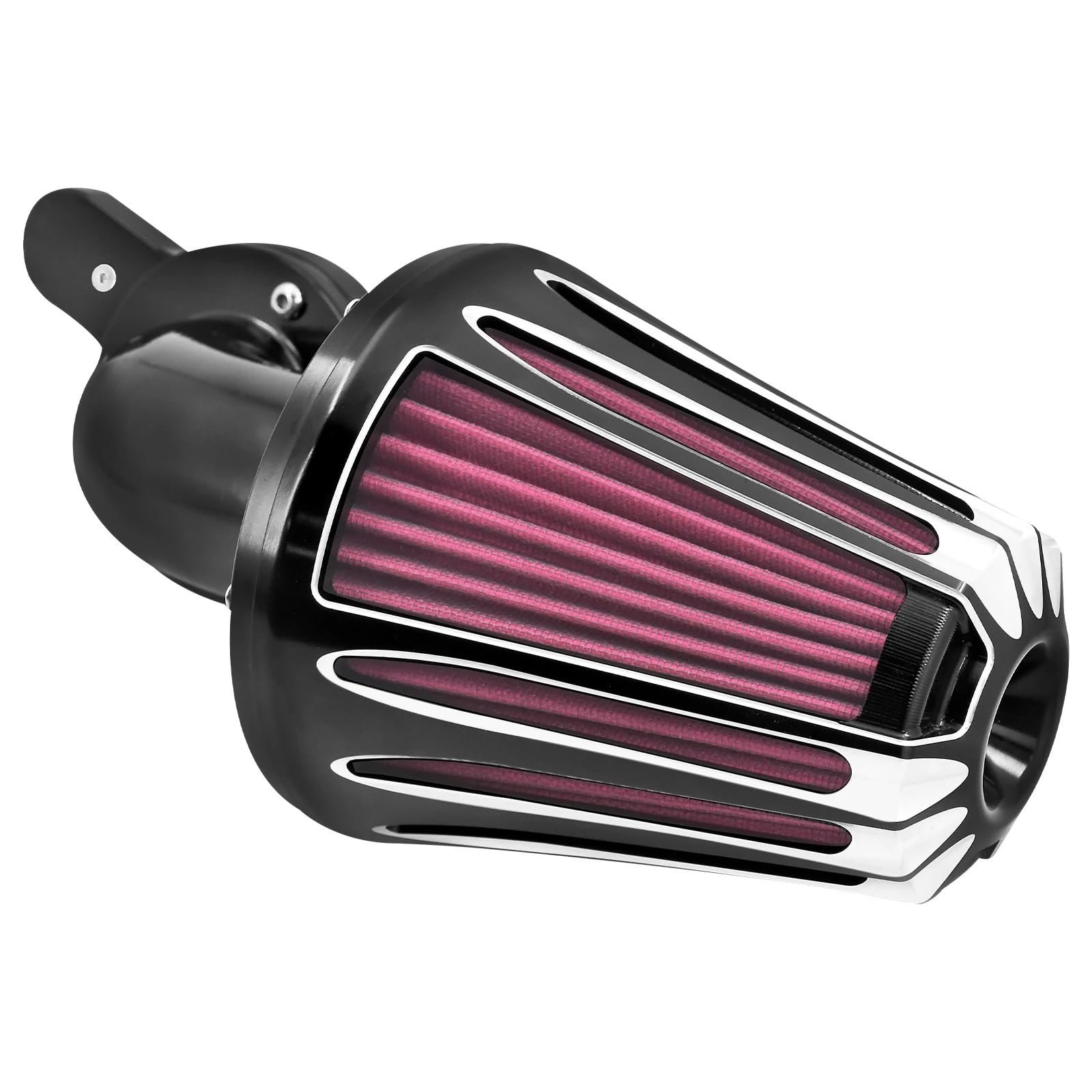 YIJIEBAO Motorrad CNC-Luftfilterreiniger passend for Harley Touring Road King Electra Street Glide Dyna Softail Street Bob FLTR Low Rider 00-17 YIJIEBAO Motorrad CNC-Luftfilterreiniger passend for Harley Touring Road King Electra Street Glide Dyna Softail Street Bob FLTR Low Rider 00-17 von YIJIEBAO
