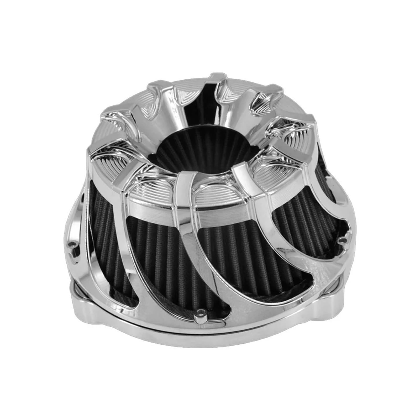YIJIEBAO Motorrad-Luftfilter CNC-Luftfilter passend for Harley Sportster XL883 1200 48 Softail Heritage Touring Big Twin Cam Road Glide Dyna(Air Filters A) von YIJIEBAO