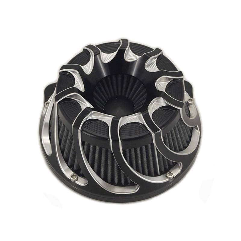 YIJIEBAO Motorrad Luftfilter Reiniger Intake Filter Grau Element Fit for Harley Sportster XL48 Dyna FXDLS Touring Electra Road Glide Softail(Air Filter D) von YIJIEBAO