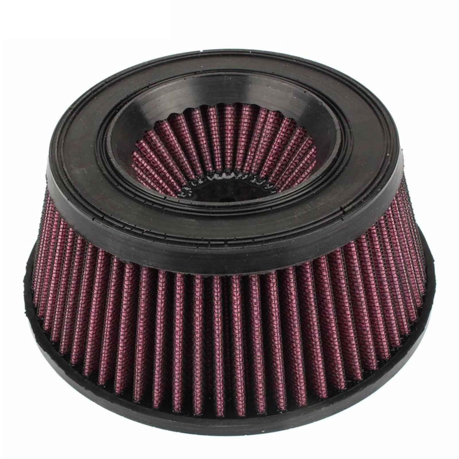 YIJIEBAO Motorrad Luftfilter Reiniger System Innere Element Ersatz Fit for Harley Sportster Dyna Softail 2000-17 Touring Road Glide FLTR(Red) von YIJIEBAO