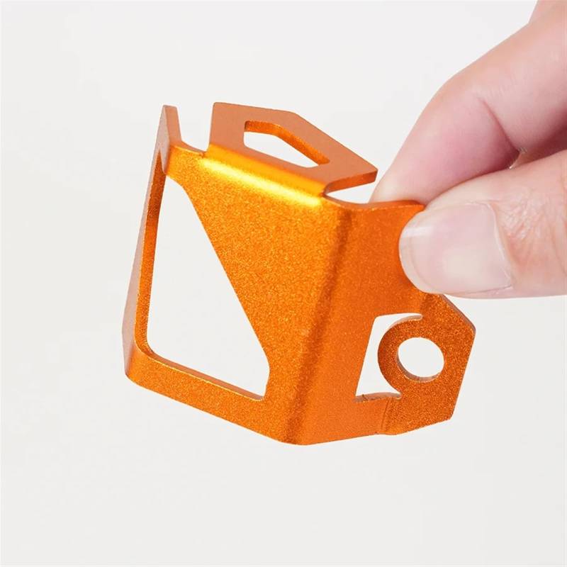YIJIEBAO Motorrad Orange Hinten Flüssigkeit Reservoir Abdeckung Schutz Kappe Fit for KTM 1090 Abenteuer 1190 ADV 1290 Super Abenteuer R/S Zubehör(No Logo) von YIJIEBAO