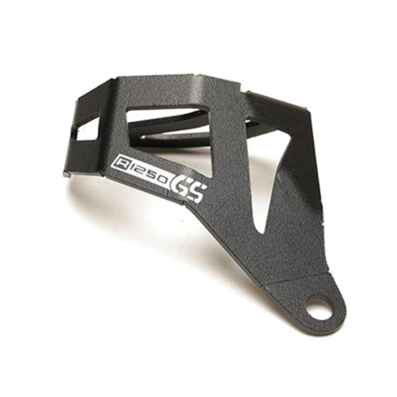 YIJIEBAO Passend for BMW R1250 GS HP R 1250 GS Adventure Bremsflüssigkeitsbehälter hinten Schutzabdeckung schützen mit Logo R1250GS Motorradzubehör Zubehör(R1250GS Black) von YIJIEBAO