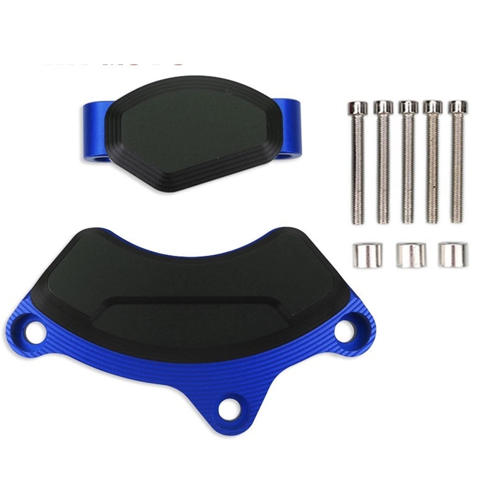 YIJIEBAO Passend for BMW S1000RR S1000 RR S 1000 RR 2019 2020 2021 2022 Motorrad CNC Aluminium Motor Stator Cover Case Slider Protector Motorrad-Motorschutz(NO Logo Blue) von YIJIEBAO