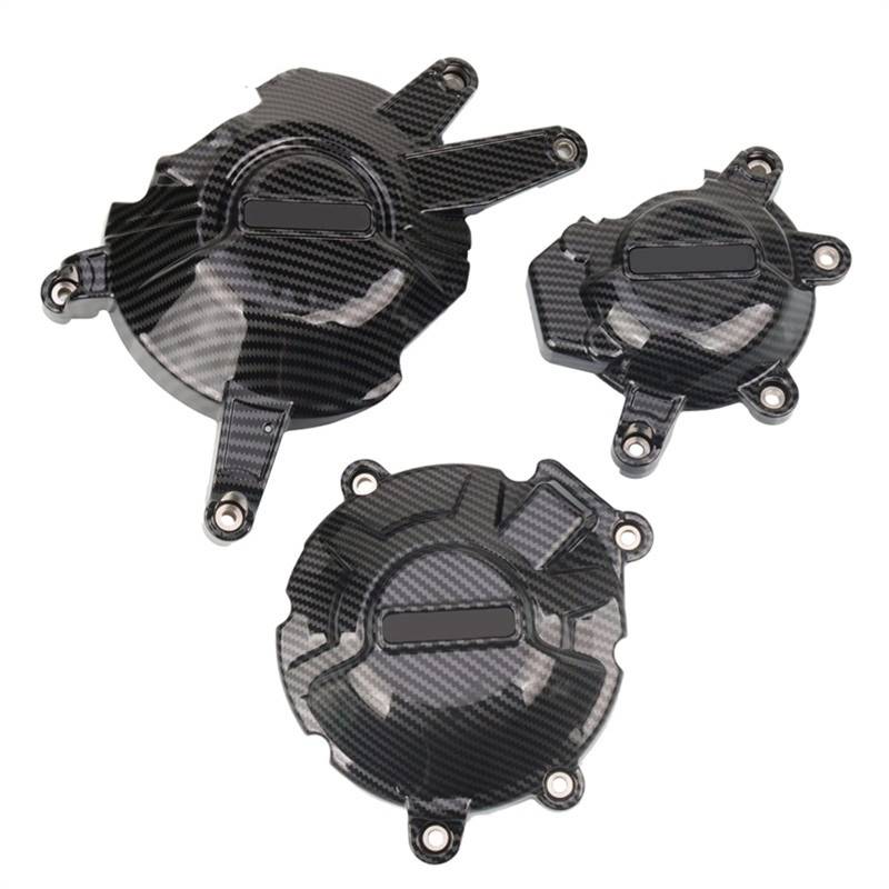 YIJIEBAO Passend for CBR650R CBR 650R 2021 2022 Motorrad Carbon Fiber Printing Engine Schutzhülle Verkleidungsschutz Sliders Crash Pad Motorrad-Motorschutz von YIJIEBAO
