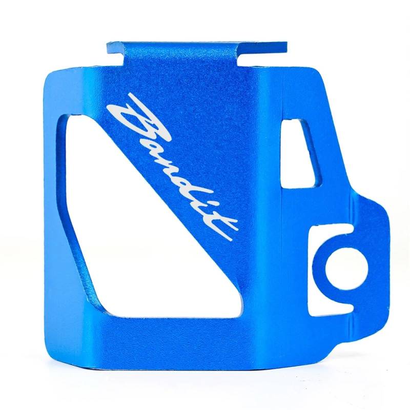 YIJIEBAO Passend for Suzuki Bandit 650S GSF 250 600/S 650/S/N 1200 1250. Motorrad-Zubehör hinten, Aluminium-Bremsflüssigkeitsbehälter-Abdeckungsschutz Zubehör(M-Blue) von YIJIEBAO