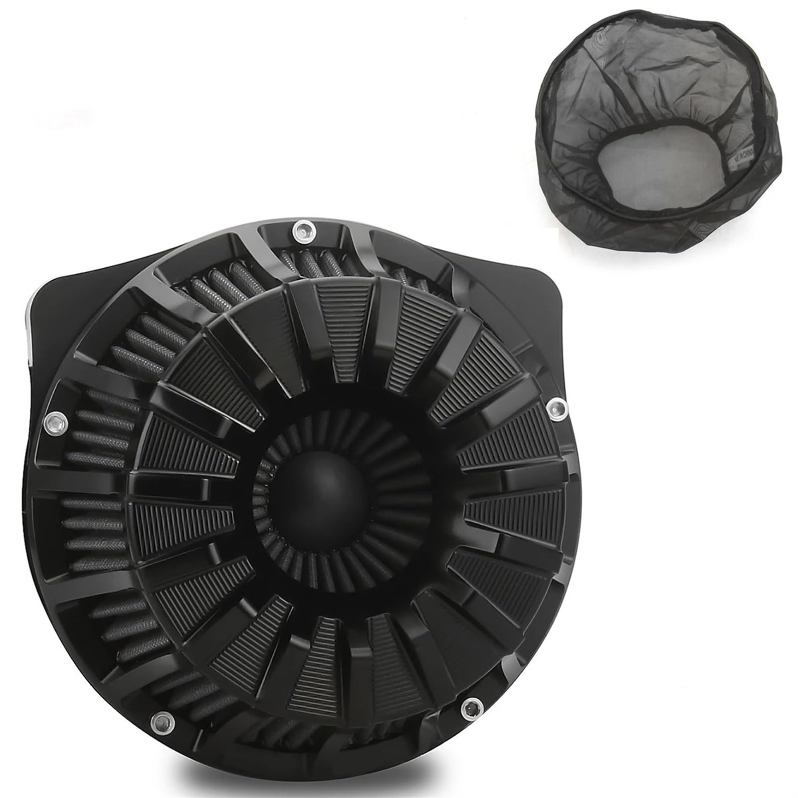 YIJIEBAO Regen Socker Abdeckung 15 Sprechen Speichen Luft Reiniger Filter Fit for Harley 2008-2013 FLHTC Electra Glide Classic 2014-2016 FLHTCU Electra G YIJIEBAO Regen Socker Abdeckung 15 Sprechen Speichen Luft Reiniger Filter Fit for Harley 2008-2013 FLHTC Electra Glide Classic 2014-2016 FLHTCU Electra G von YIJIEBAO