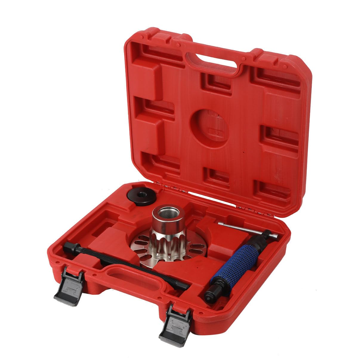 YILIKISS 10T Hydraulischer Radlager, Abzieher Werkzeug Satz Ausdrücker Antriebswellen KFZ Radnaben Abziehen, für 4- Oder 5-Loch-Radnaben Mit Einem Lochkreis Von 96 – 125 mm YILIKISS 10T Hydraulischer Radlager, Abzieher Werkzeug Satz Ausdrücker Antriebswellen KFZ Radnaben Abziehen, für 4- Oder 5-Loch-Radnaben Mit Einem Lochkreis Von 96 – 125 mm von YILIKISS