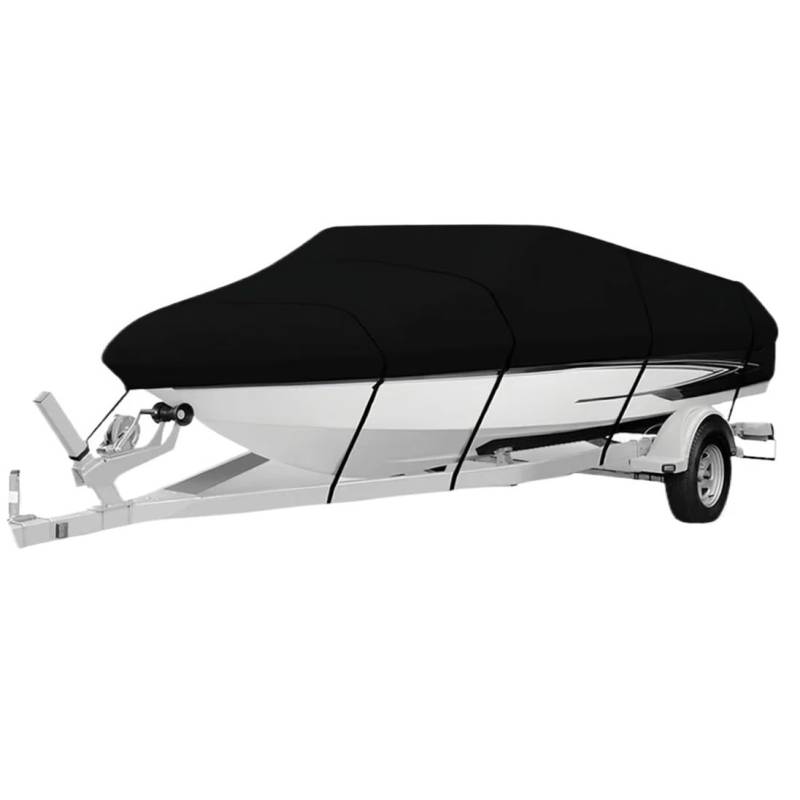Jet Ski Abdeckung 14-16FT Bootsabdeckung 210D Oxford-Stoff Hochleistungs-Bootsabdeckung wasserdichte Segelbootabdeckung for Yachten Motoren Ruderboote Jet Ski Abdeckung von YILWPV