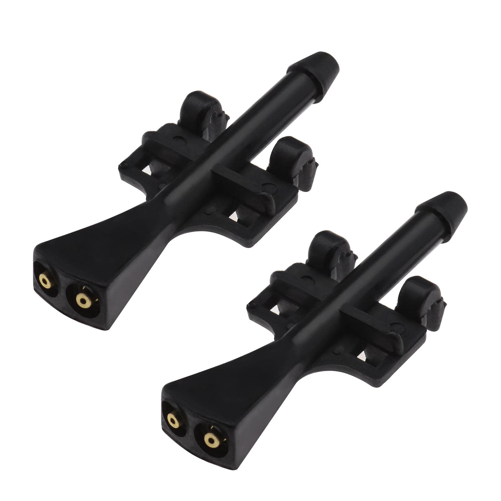 YINETTECH 2 Stück Auto Frontscheibenwaschdüse Scheibenwischerdüse Ersatzteil 93387764 1451243 Schwarz Kompatibel mit Meriva A 2003-2010 YINETTECH 2 Stück Auto Frontscheibenwaschdüse Scheibenwischerdüse Ersatzteil 93387764 1451243 Schwarz Kompatibel mit Meriva A 2003-2010 von YINETTECH