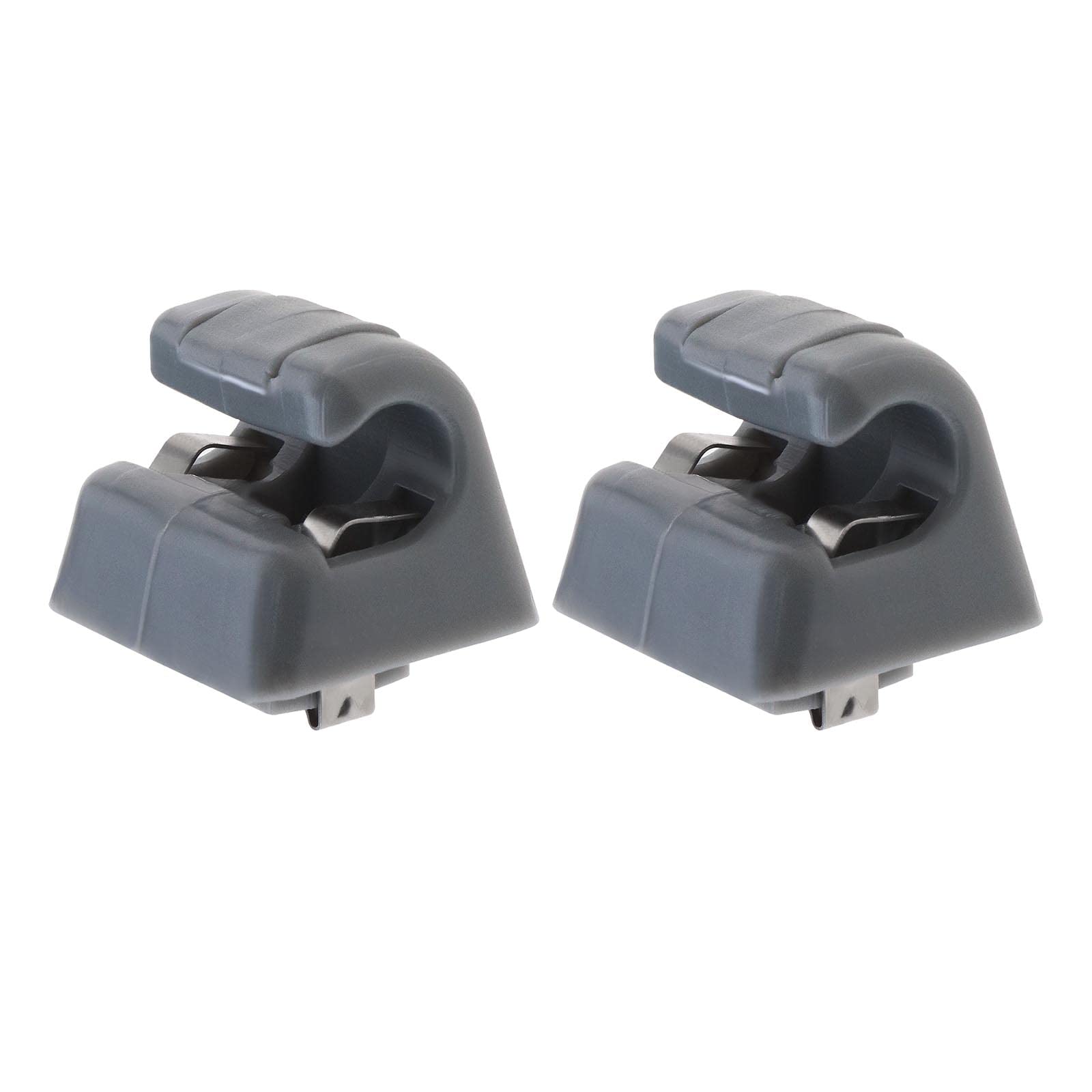 YINETTECH 2 x Auto-Sonnenblende-Haken-Clips, kompatibel mit W123 W124 W126 W140 W201 W463 A1268100012 126-810-00-12-8412 Visierzubehör, Kunststoff, Grau YINETTECH 2 x Auto-Sonnenblende-Haken-Clips, kompatibel mit W123 W124 W126 W140 W201 W463 A1268100012 126-810-00-12-8412 Visierzubehör, Kunststoff, Grau von YINETTECH
