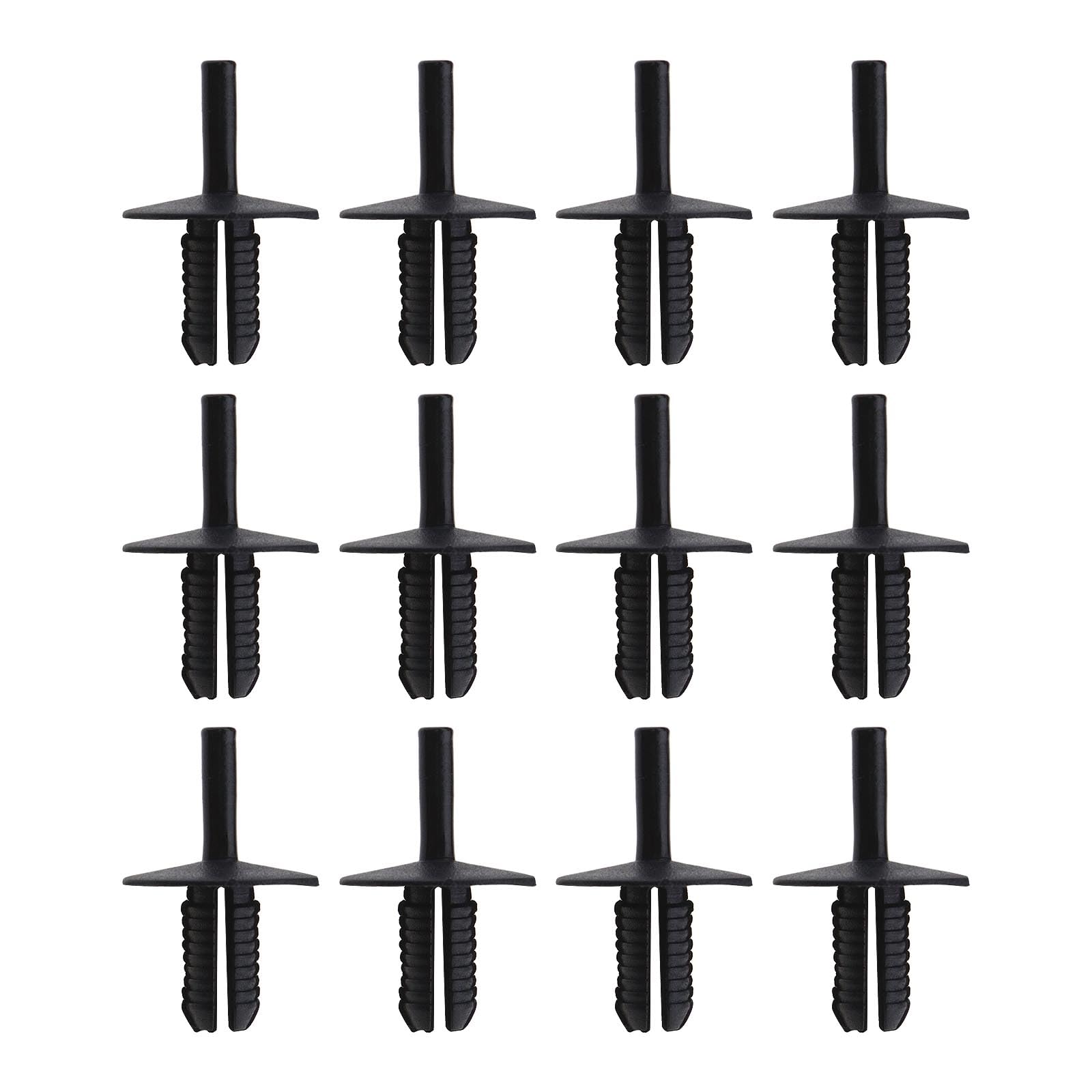 YINETTECH 30 Stück Stoßstangen Clips Ersatz 51111944537 Kompatibel mit BMW E36 E46 E34 E39 E32 E38 X3 X5 Stoßstangenabdeckung Innenverkleidungs Clips Schwarz von YINETTECH