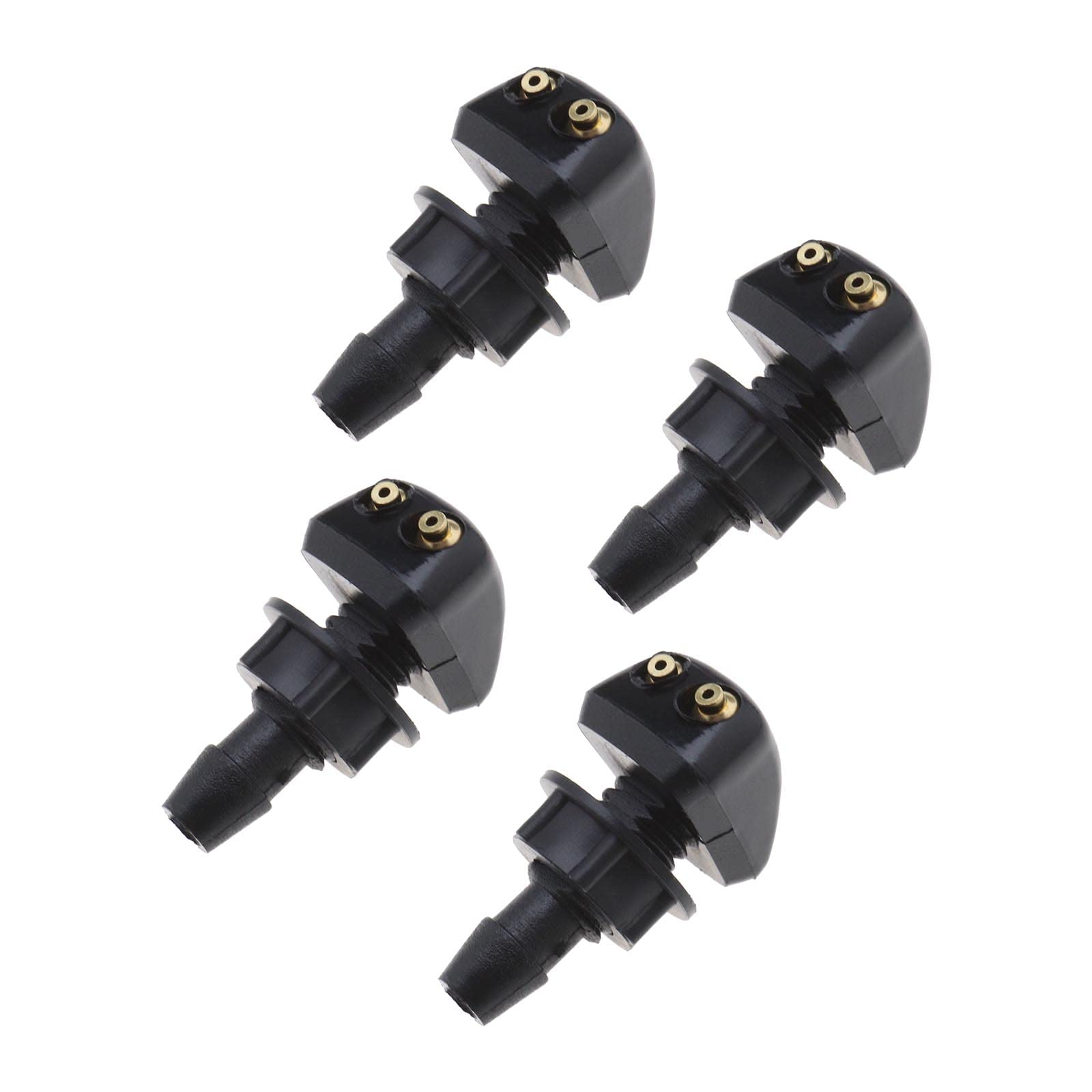 YINETTECH 4 Stück Universal Auto Frontscheibenwischer Waschdüsen Scheibenwascher Wischer Vorne Windschutzscheiben Spritzdüse YINETTECH 4 Stück Universal Auto Frontscheibenwischer Waschdüsen Scheibenwascher Wischer Vorne Windschutzscheiben Spritzdüse von YINETTECH