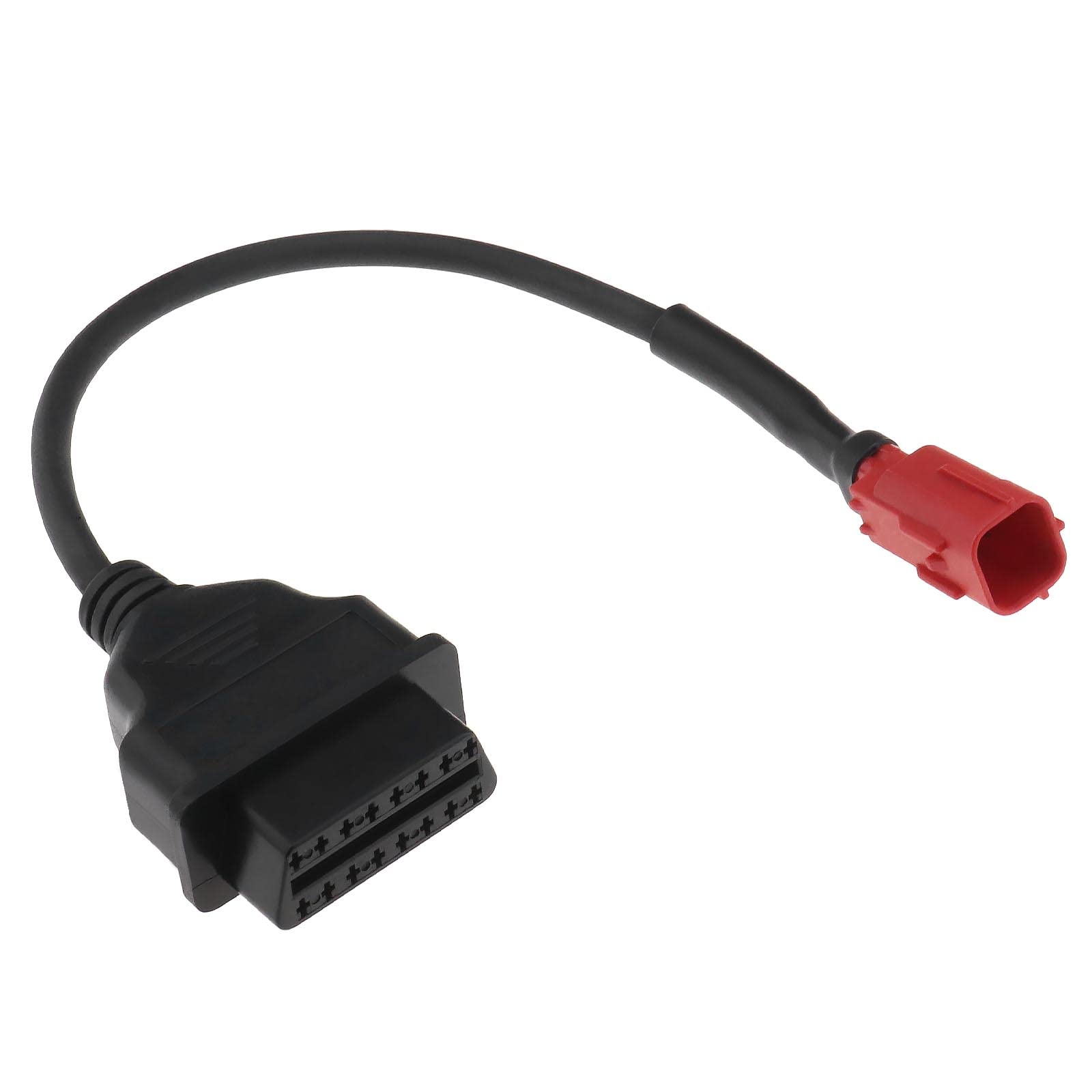 YINETTECH 6 Stiche auf OBDII 16-Nadel-Adapterkabel Ersatz Kompatibel mit Yamaha Honda 6-poligem OBD2-Diagnosekabelzubehör 31cm von YINETTECH