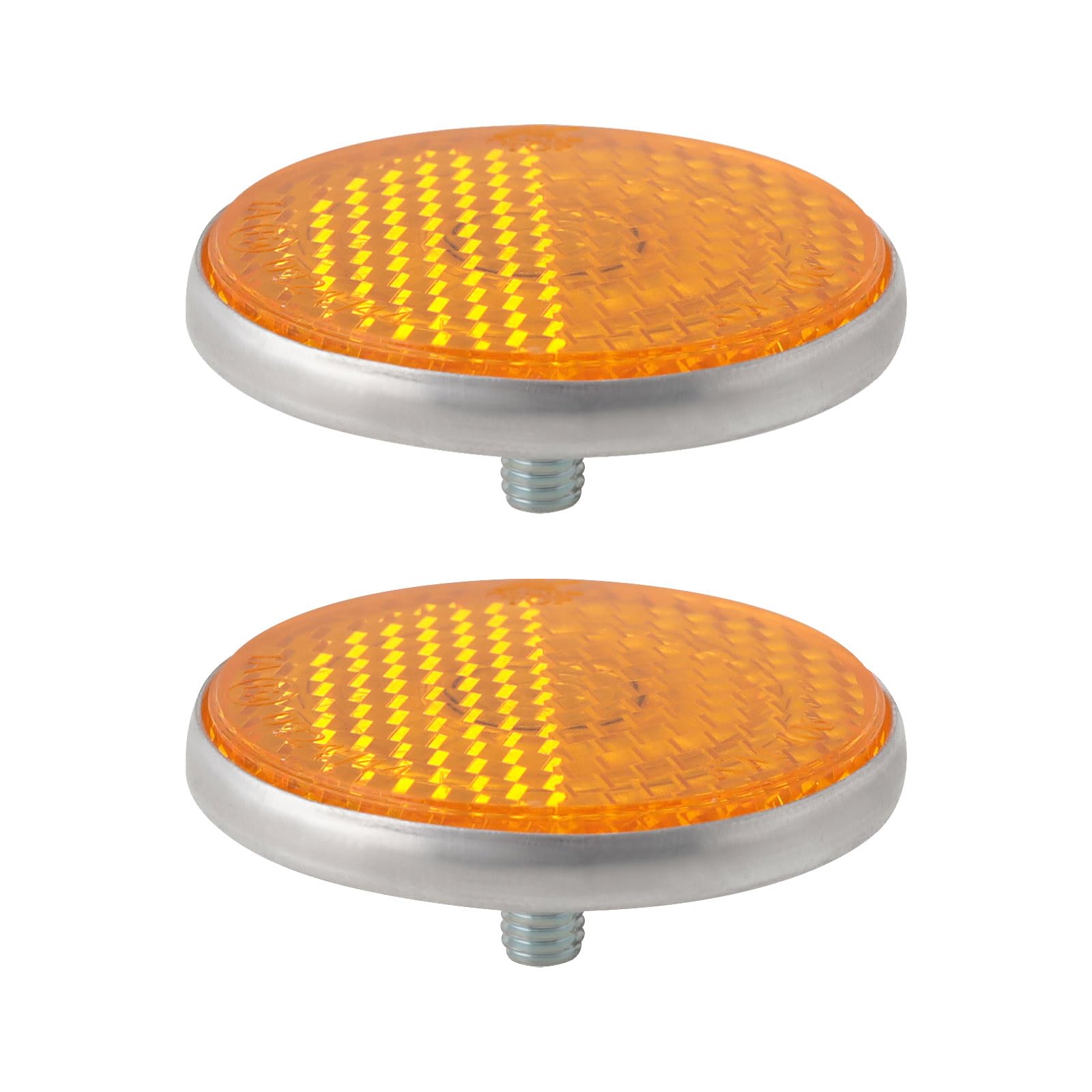 YINETTECH 1 Paar Motorrad Rückstrahler Bernstein Reflektor Schiener Befestigungsschrauben für ATV UTV Dirt Bike 40 x 5 x 6 mm Gelb YINETTECH 1 Paar Motorrad Rückstrahler Bernstein Reflektor Schiener Befestigungsschrauben für ATV UTV Dirt Bike 40 x 5 x 6 mm Gelb von YINETTECH